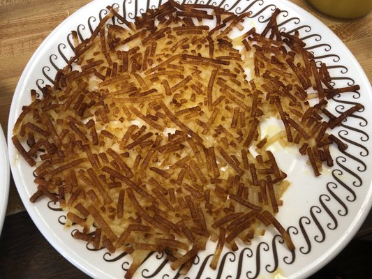 Hash browns, extra crispy