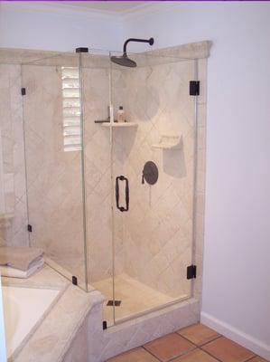 Framless Shower Enclosure