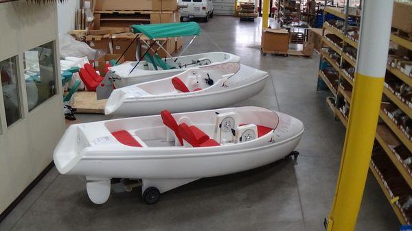 Sprite Pedal boat, Escapade Low Windshield Pedal boat & Encore Pedal boat