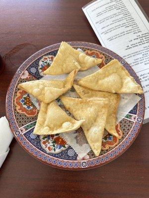 Cheese wontons