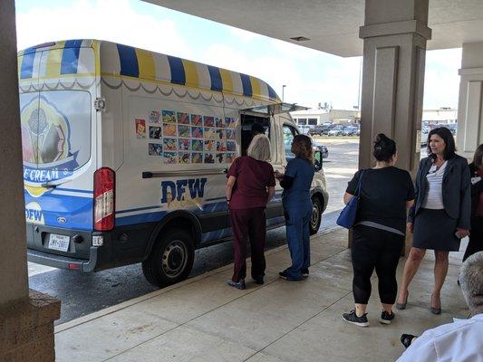 From 50 people to 5,000 people, this ice cream truck has you covered!