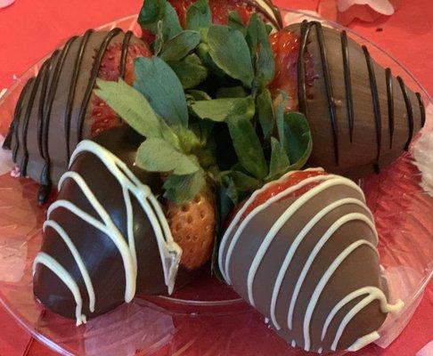 Chocolate dipped strawberries