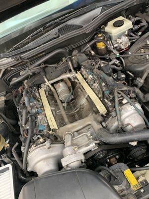 2000 Lexus Gs400 starter motor replacement