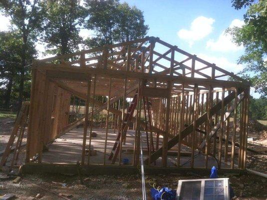 Framing
 homes, garages, pole barns, decks and more