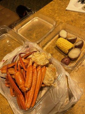 Crab legs