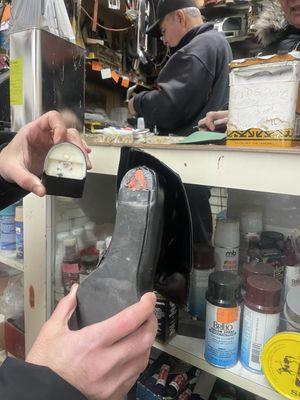 Jeffrey Campbell heel repair