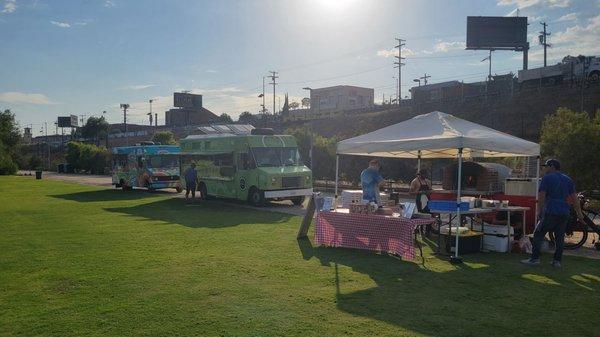 Food Trucks Galore (07/30/22). #Chinatown @EatSeeHear @StarliteCinemas #OutdoorEntertainment #Movies #Music #Food