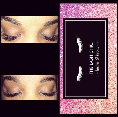 Full Set Lash Extensions offered at Hobi Studios.