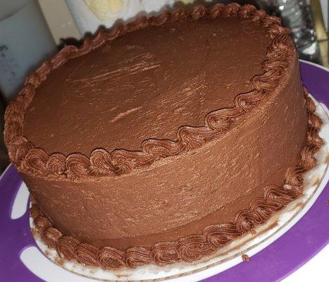 Triple Chocolate Cake.