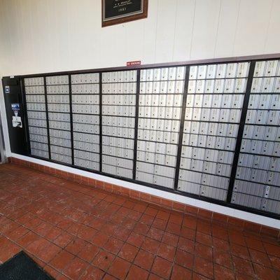 Tons of po boxes in the local Wheelersburg Post Office.