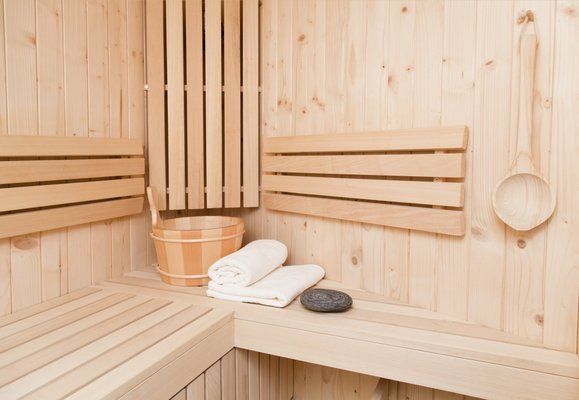 Luxurious dry sauna