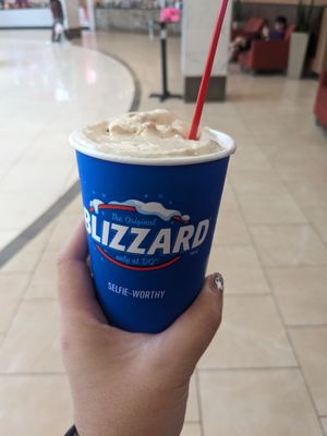 Caramel Fudge Cheesecake Blizzard Treat