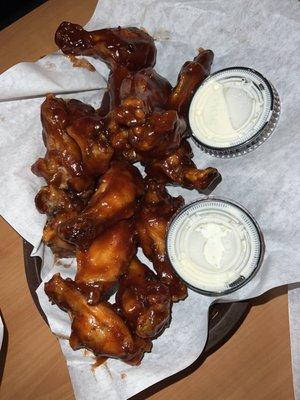 BBQ wings