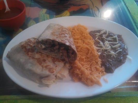 Carne Asada Burrito