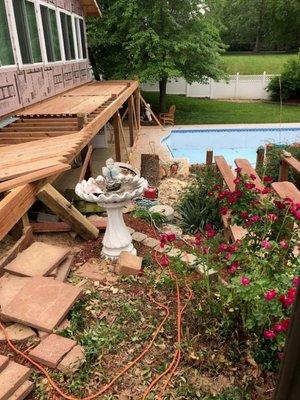 Deck repairs