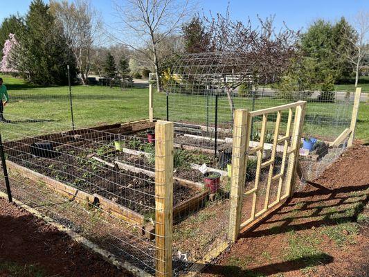 Garden fence