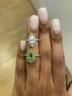 Custom Engagement Ring & Wax Mold