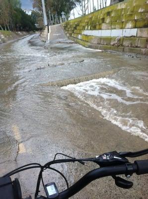 The 'Metal Plate' crossing after a rain