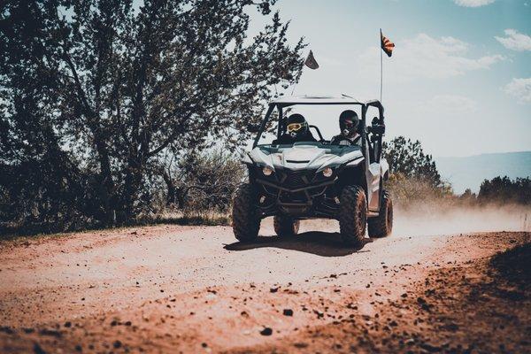 Hit the trails in the Arizona blue sky!