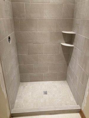 Bath Tile job