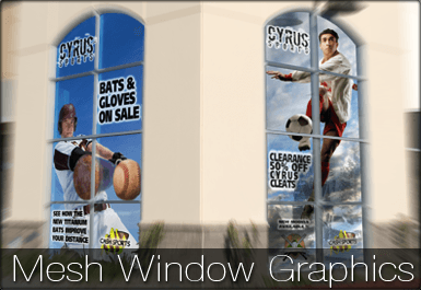 Mesh Window Graphics