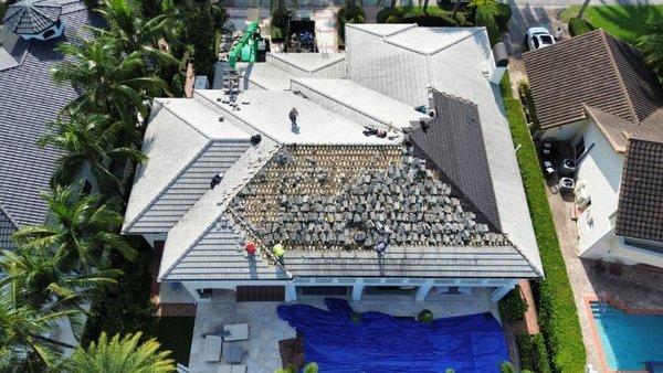 Roof repair in Ft. Lauderdale.