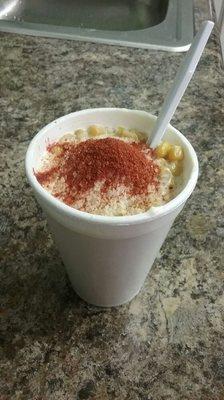 Vaso De Elote  (Esquite)
Corn in a cup