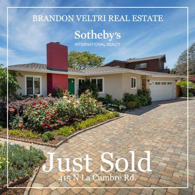 Just Sold Santa Barbara