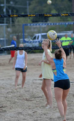 Volleyball Beach in Kansas City