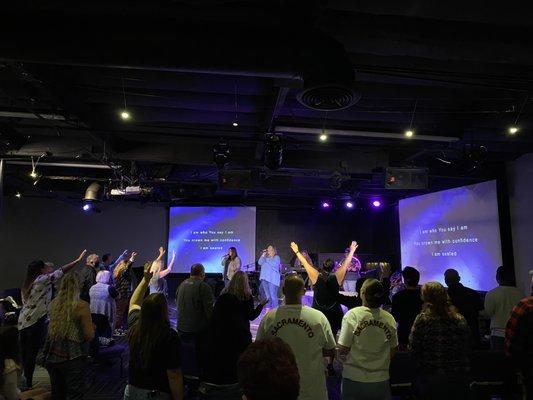 It's always a great day when we are together in the house of God worshiping our king and savior!