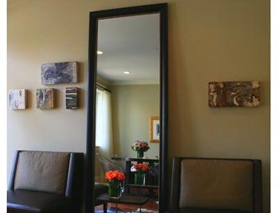 Custom dressing mirrors . Another popular design. We include the framing to go along with your home.