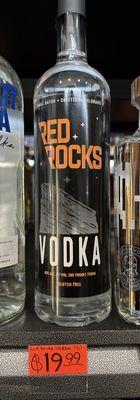 They just the new Red Rocks Vodka in, YES!  It's so smooth and delicious!  A must buy!