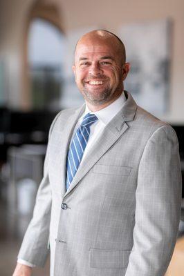 Headshot in Clients Office