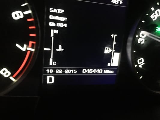 Every 15,000 miles!