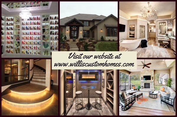 Visit our website at www.WillisCustomHomes.com