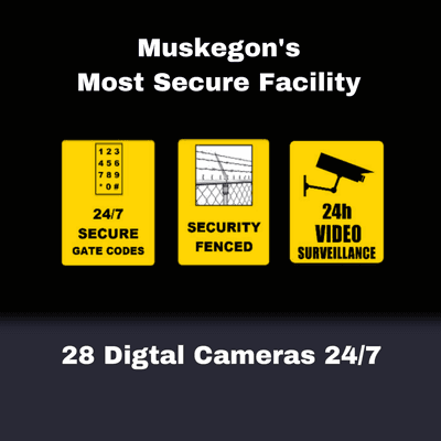 Muskegon's Most Secure & Trusted Self Storage