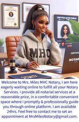 Mrs Miles Notary