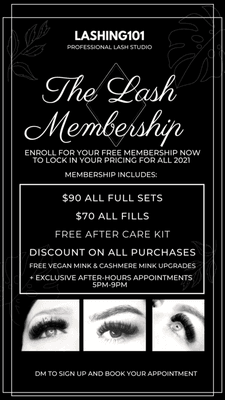 The lash membership