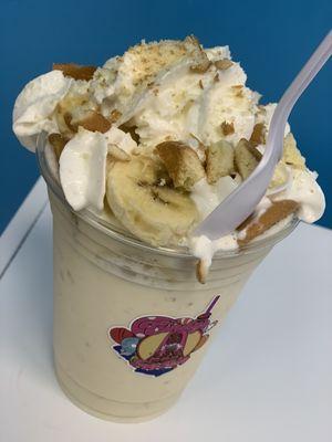 Banana Wafer Milkshake