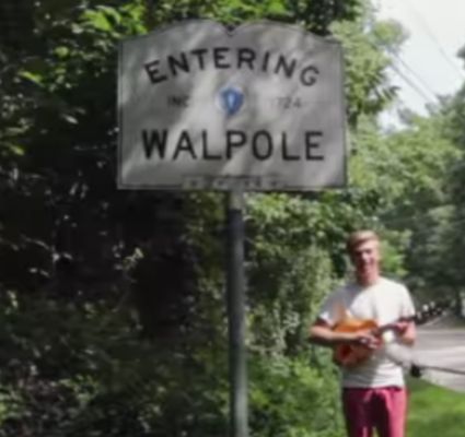 Entering Walpole from Medfield.