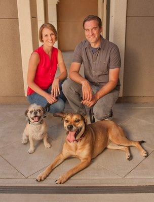 New owners of Pet Matters Erik and Jessica Canzona of Paws Play