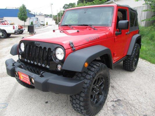 2014 Willys lifted and ready for anything!