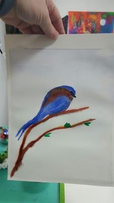 My very First watercolor painting.  Had a wonderful time!