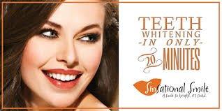 Whitening in only 20 min!