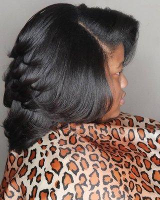 Natural Hair Blowout