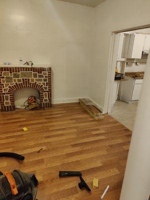 Flooring installation