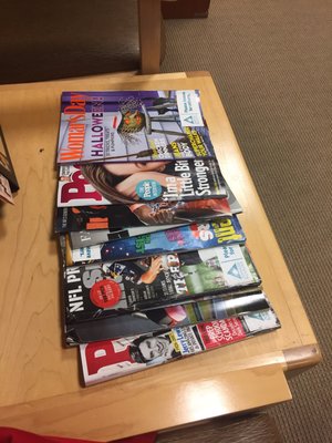 Magazines to past the time