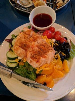 Blackened Chicken and Mandarin Salad