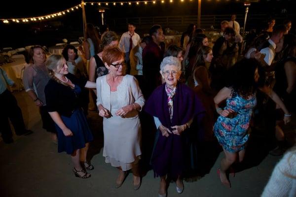 We even got Grandma out on the dance floor!