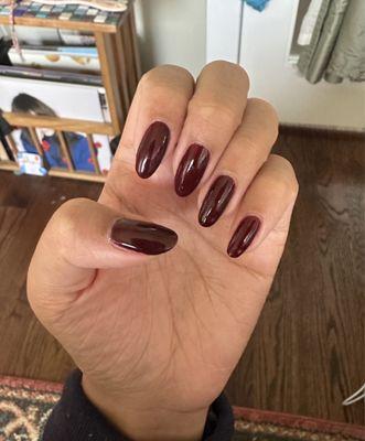 Gel manicure